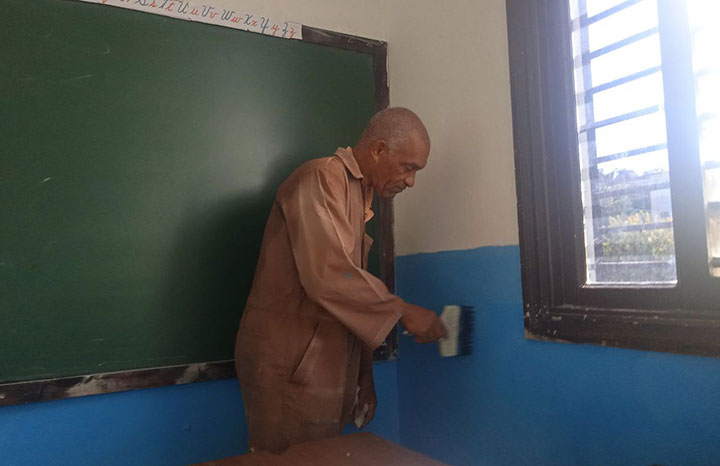 Foto: ACN. Lista escuela primaria habanera para recibir nuevo curso