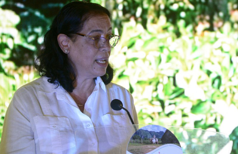 Yamily Aldama, viceministra del Ministerio del Turismo