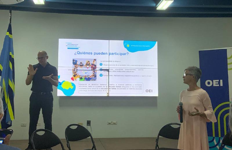 Arahy Martín Ruiz, técnica de Proyecto de la Oficina de la OEI en la mayor de las Antillas