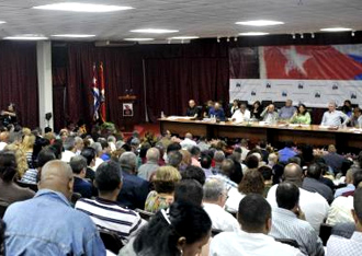 Vista general de la Asamblea Provincial del Partido Comunista de Cuba en La Habana, efectuada en el Centro de Convenciones de Cojimar, el 6 de diciembre de 2015. ACN FOTO/Oriol de la Cruz ATENCIO Vista general de la Asamblea Provincial del Partido Comunista de Cuba en La Habana, efectuada en el Centro de Convenciones de Cojimar, el 6 de diciembre de 2015. ACN FOTO/Oriol de la Cruz ATENCIOVista general de la Asamblea Provincial del Partido Comunista de Cuba en La Habana, efectuada en el Centro de Convenciones de Cojimar, el 6 de diciembre de 2015. ACN FOTO/Oriol de la Cruz ATENCIO