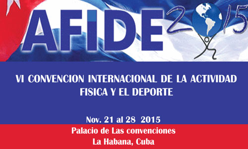 Con los cursos pre-convención, principalmente con la presencia de ponentes foráneos, comenzará hoy la VI Convención Internacional de Actividad Física y Deporte (AFIDE), a celebrarse en esta capital hasta el próximo día 27.