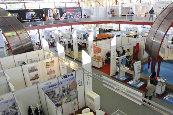 Pabellón de Italia en la XXXI Feria Internacional de La Habana, FIHAV 2013, en el recinto ferial de Expocuba, el 6 de noviembre de 2013. AIN FOTO/Roberto MOREJÓN RODRÍGUEZ