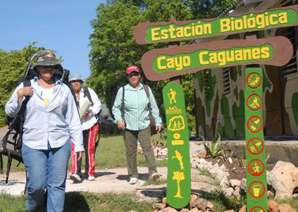 La Estación Biológica de Caguanes ofrece facilidades para los investigadores y para la protección de la diversidad biológica del lugar, Sancti Spíritus. AIN FOTO/Oscar ALFONSO SOSA