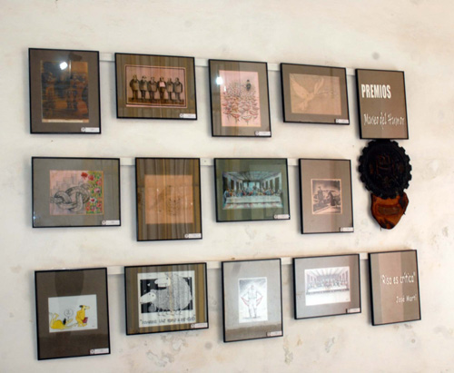 El 17 de marzo de 1979, abre sus puertas el Museo del Humor de San Antonio de los Baños, sede de las bienales internacionales del humorismo gráfico. Foto: De la autora
