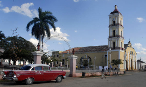 Ciudad de Remedios, en Villa Clara.  Foto: Arelys María Echevarría/AIN