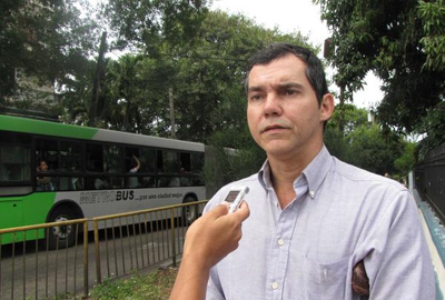 Raúl Lezcano, abogado de profesión