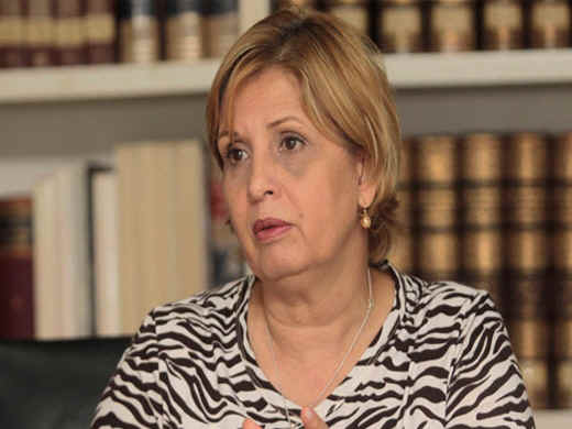 Maryann del Carmen Hanson, ministra venezolana del Poder Popular para la Educación. Foto tomada de patriagrande.com.ve