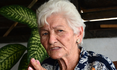 Idalia Pérez, campesina de Villa Clara